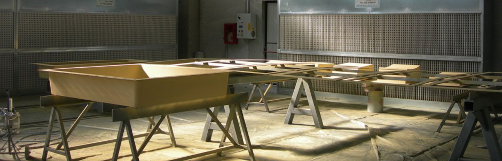 cabine verniciatura umido